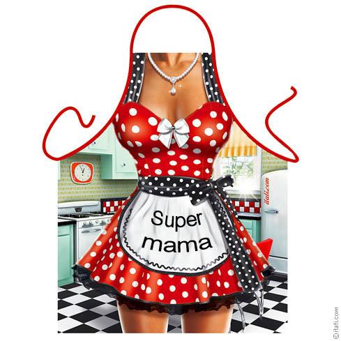 Кухненска престилка - Super mama